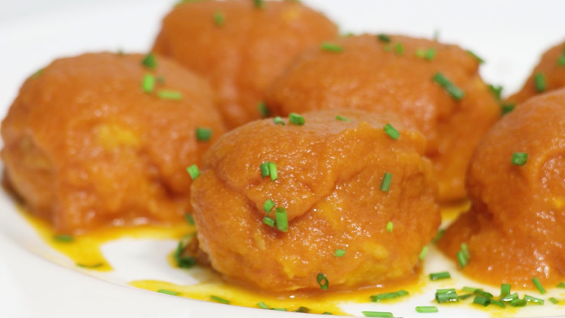 Albondigas de lomos de Bonito del Norte Fresco de Costera.