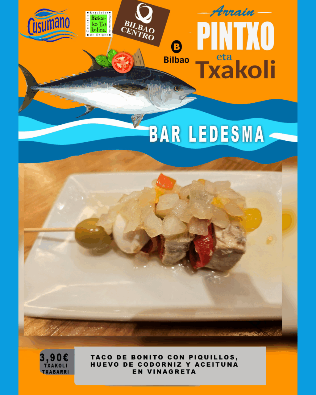 Pintxo eta Txakoli